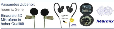 Binaurale Mikrofone hearmix 451